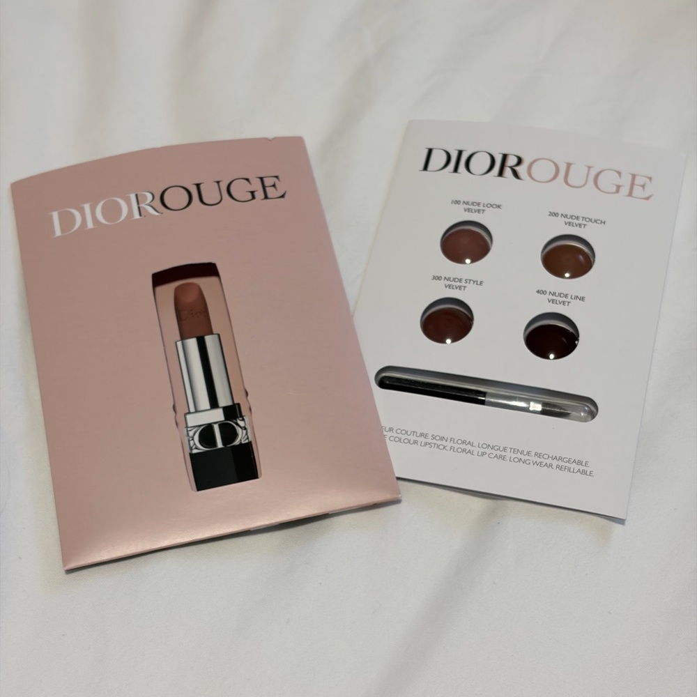 Dior Rouge  samples- Nude Collection